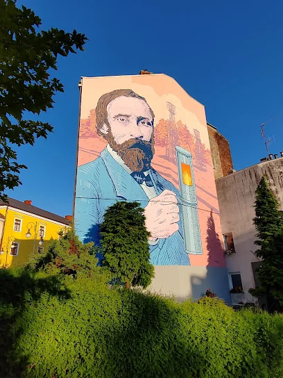 Mural Ignacego Łukasiewicza (ul. Józefa Piłsudskiego 25)